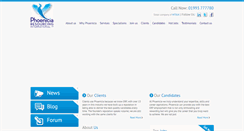 Desktop Screenshot of phoeniciaresourcing.com