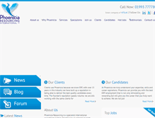 Tablet Screenshot of phoeniciaresourcing.com